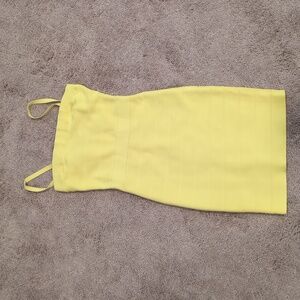 Body con dress spaghetti straps mini